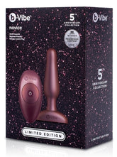 b-Vibe Novice Galaxy Plum Limited Edition Anal Vibrators